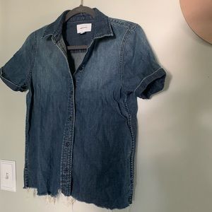Current/Elliott • denim button down